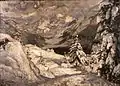 172. Filippo Carcano, In pieno inverno (Inverno in Engadina), 1909
