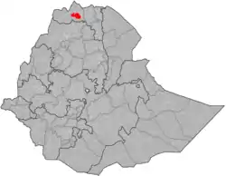 Location of Asgede Tsimbla