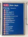 Asia Jaya LRT - Notice