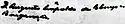 August Leopold's signature