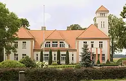 Auči manor house with the museum of Jānis Čakste