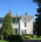 Southwest side, added in 1920s