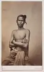 August Sachtler, Untitled photograph from group of 20 cartes-de-visite portraits, c. 1860s, 10.2 x 6.2&nbsp;cm, Collection of National Museum of Singapore