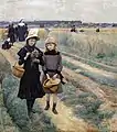 Thursday's walk in the fields, 1888 Musée des Augustins  Toulouse