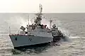 Lithuanian navy Grisha class corvette underway during BALTOPS '93