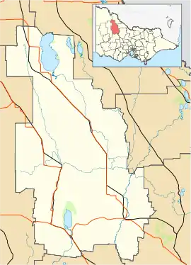 Nullawil is located in Shire of Buloke