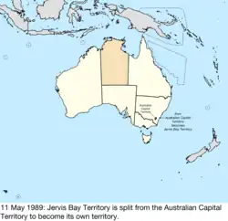 Map of Australia; for details, refer to adjacent text