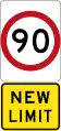New 90&nbsp;km/h Speed Limit (Used in Victoria)