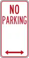(R5-440) No Parking (Used in New South Wales)