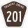 Tourist Drive 201 marker