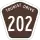Tourist Drive 202 marker