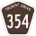 Tourist Drive 354 marker