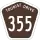 Tourist Drive 355 marker