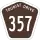 Tourist Drive 357 marker