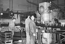 Image 35Bottling beer in a modern facility, 1945, Australia (from History of beer)