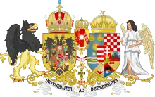Coat of arms of Austria-Hungary(1915–1918)(see also Flags of Austria-Hungary) of Austria–Hungary