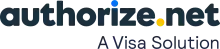 Logo of Authorize.Net, A Visa Solution