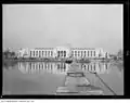 View of Automotive Building from Lake Ontario shore in 1929.
