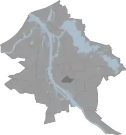 Location of Avoti in Riga
