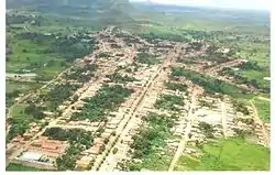Aerial view of Axixá do Tocantins