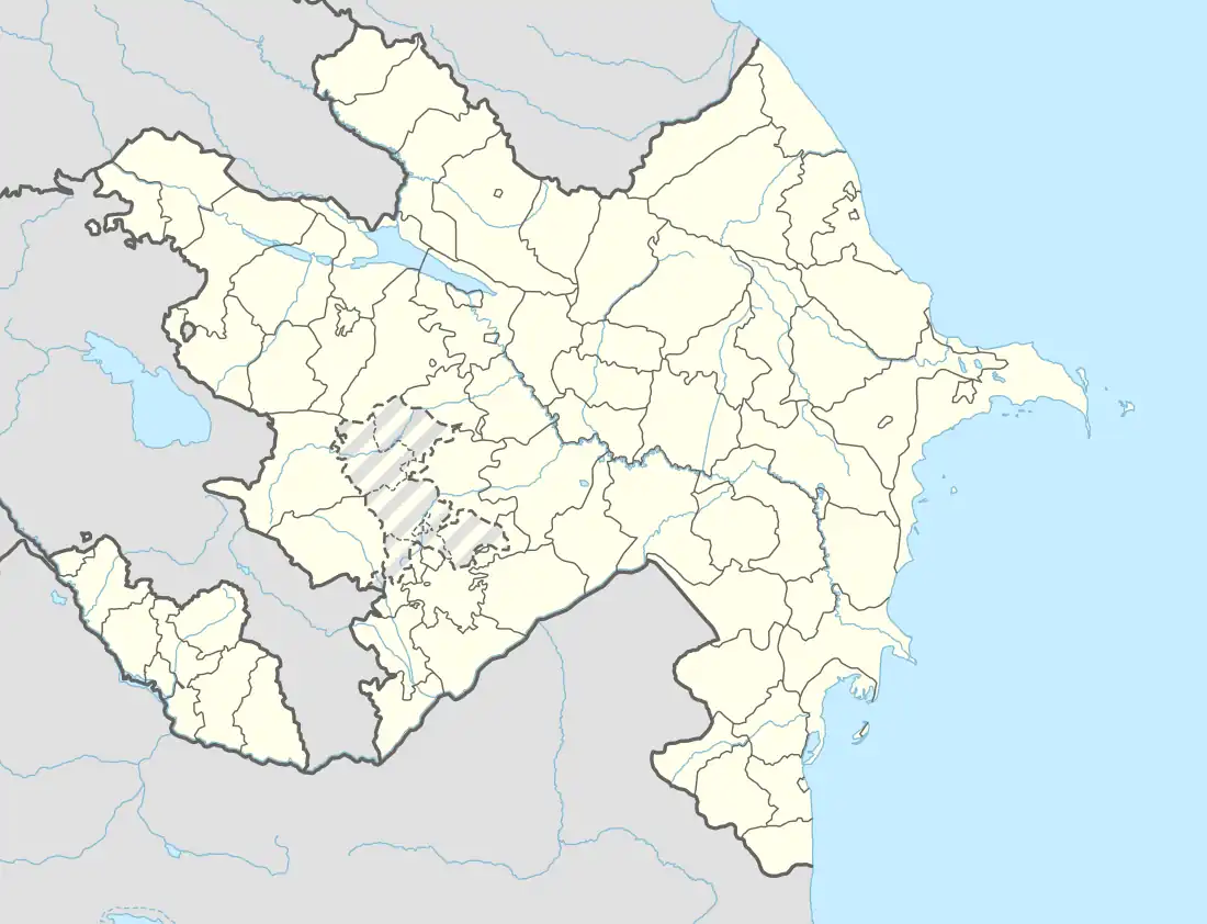 Khyrdalan is located in Azerbaijan