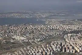 Büyükçekmece aerial view