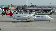 An Avro RJ of Turkish Airlines