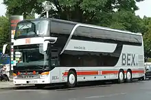 Image 146BEX intercity double-decker coach connecting Dresden and Berlin. (from Intercity bus service)