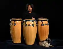 Bobbye Hall and her pug, Ching Ching