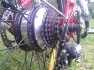 BLDC bicycle hub motor