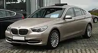 BMW 5 Series GT (F07; 2009-2017) .mw-parser-output .hatnote{font-style:italic}.mw-parser-output div.hatnote{padding-left:1.6em;margin-bottom:0.5em}.mw-parser-output .hatnote i{font-style:normal}.mw-parser-output .hatnote+link+.hatnote{margin-top:-0.5em}Main article: BMW 5 Series GT