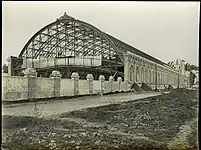 La Plata railway station under construction (1902)