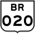 BR-020 shield}}