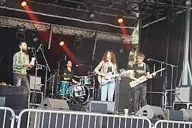Bab L' Bluz performing in Châlons, 28 July 2019