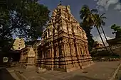 Back side view of Somnatheshwar temple, Kolar