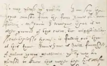 Eight lines of cursive writing.