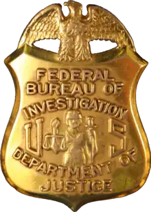Badge of the Federal Bureau of Investigation