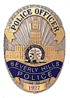 badge of the Beverly Hills Police Department