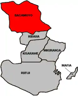 Bagamoyo District of Pwani Region