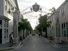 Petronia Street entrance on Duval Street