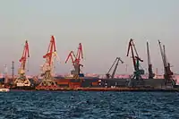 Baku Port.