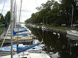 Marina of the village