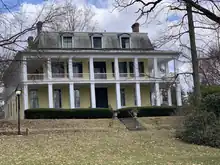 This image shows the Baldwin Reynolds house was built in 1843 by United States Supreme Court Justice Henry Baldwin