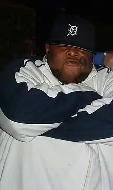 Bang preparing to take the stage.