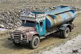 A Bedford J Type truck in Bangladesh.