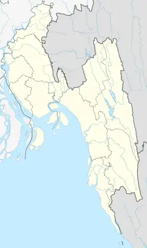 Chittagong is located in Chittagong division