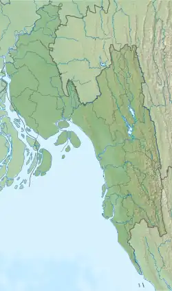 Rangamati is located in Chittagong division