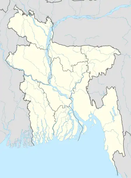Dhaka is located in Bangladesh