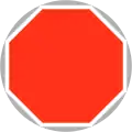 Temporary stop sign