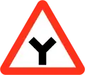 Y-junction ahead